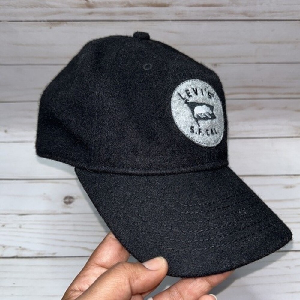LEVI’S Dad Hat Wool Blend SnapBack Baseball Cap